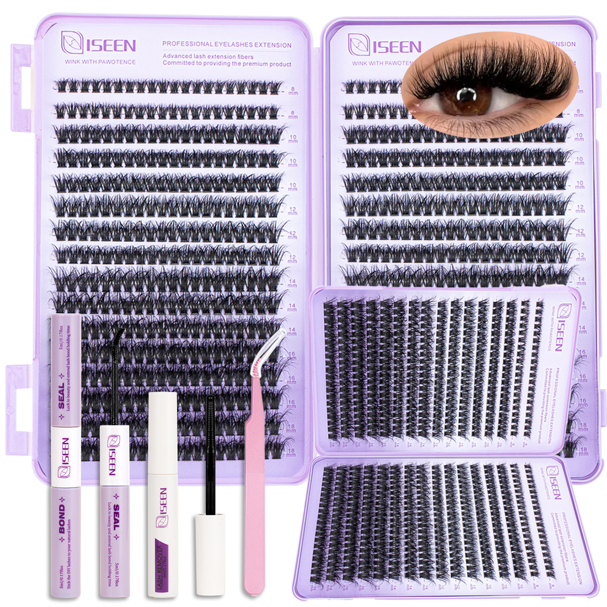 Eyelash Extension Or Extensions - Eyelash Extensions Kit Natural or Thick
