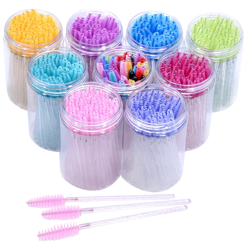 Eyelash Extension Options - Wholesale 50Pcs/Bottle Disposable Eyelash Extension Mascara
