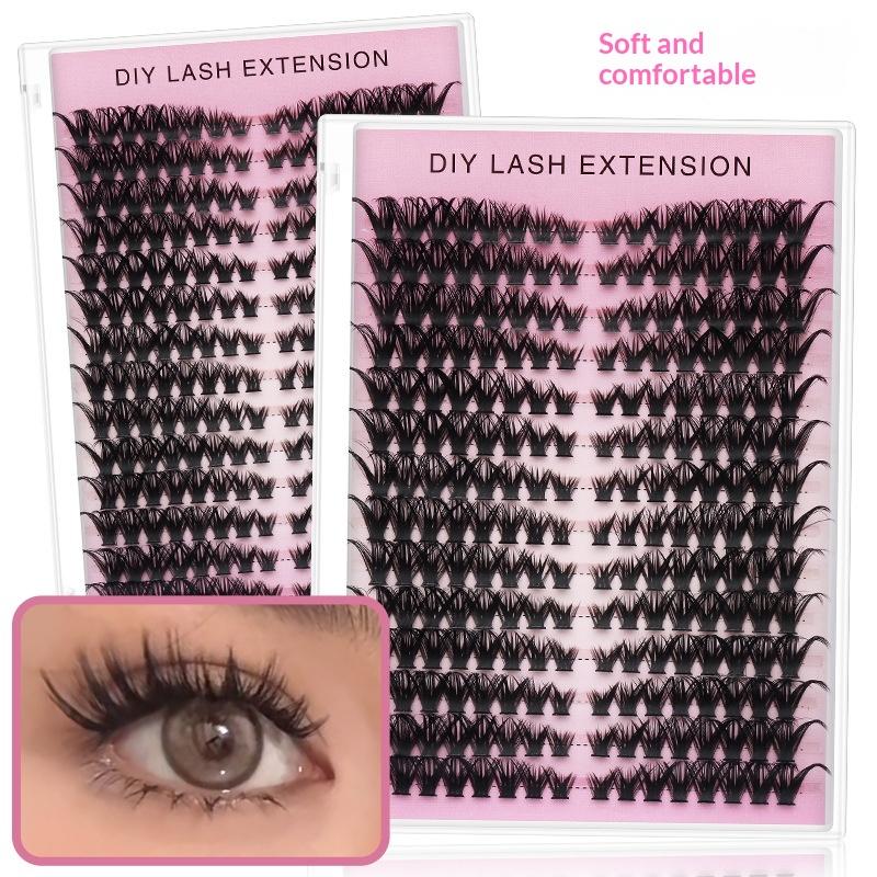 Eyelash Extension Home Service - Hoyytu 14 Rows DIY Lashes Extension