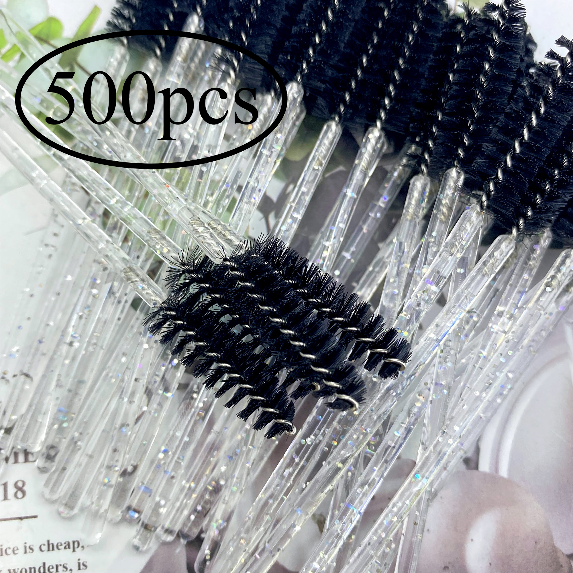 Eyelash Extension Options - 500PCS Eyelashes Brushes Set Wholesaler Disposable