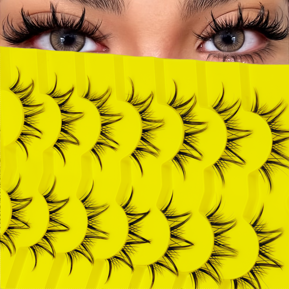 Eyelash Extension Anime Style - 7 Pairs of False Eyelashes with