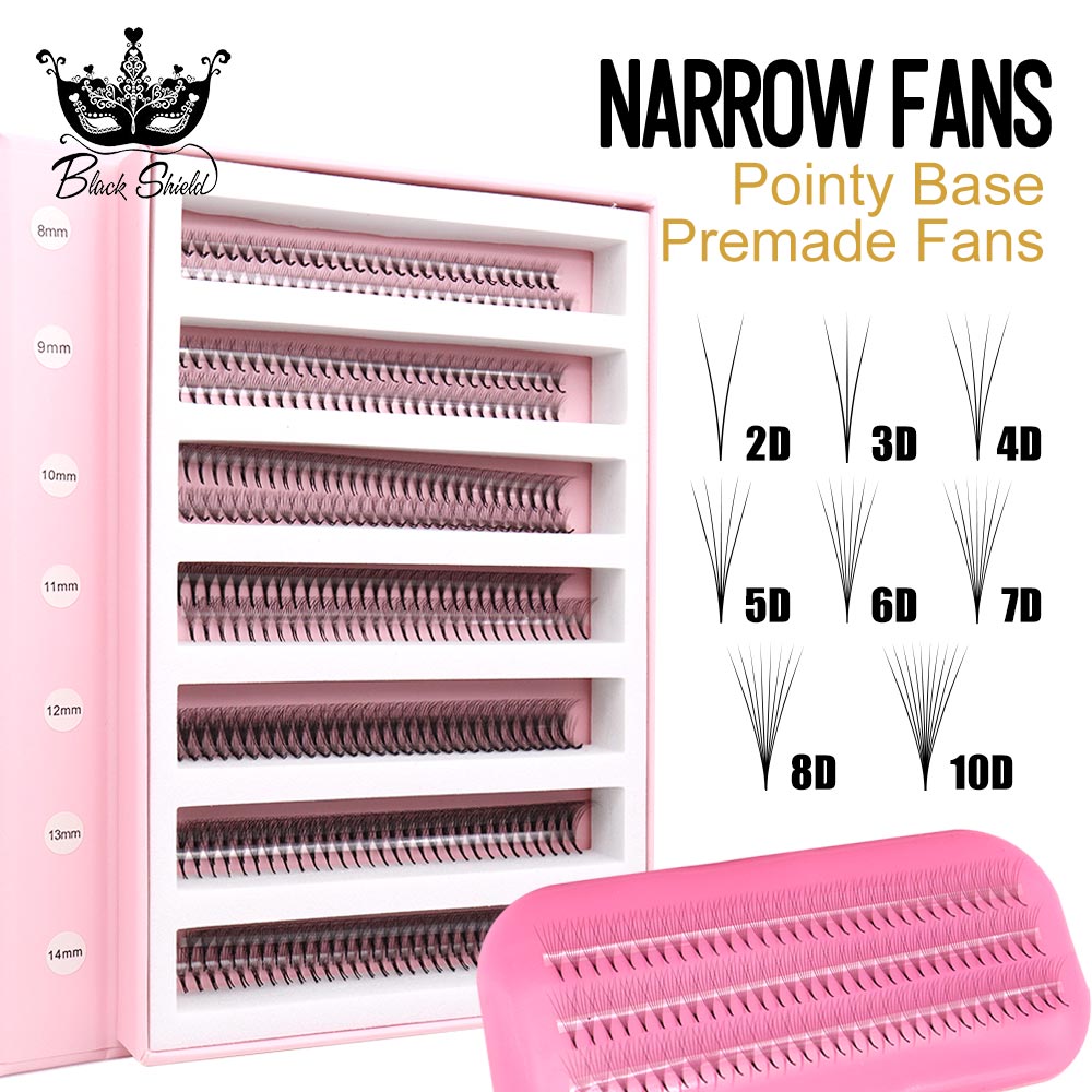Eyelash Extension Japan - 1000Fans Mix Thin Root Narrow Pointy