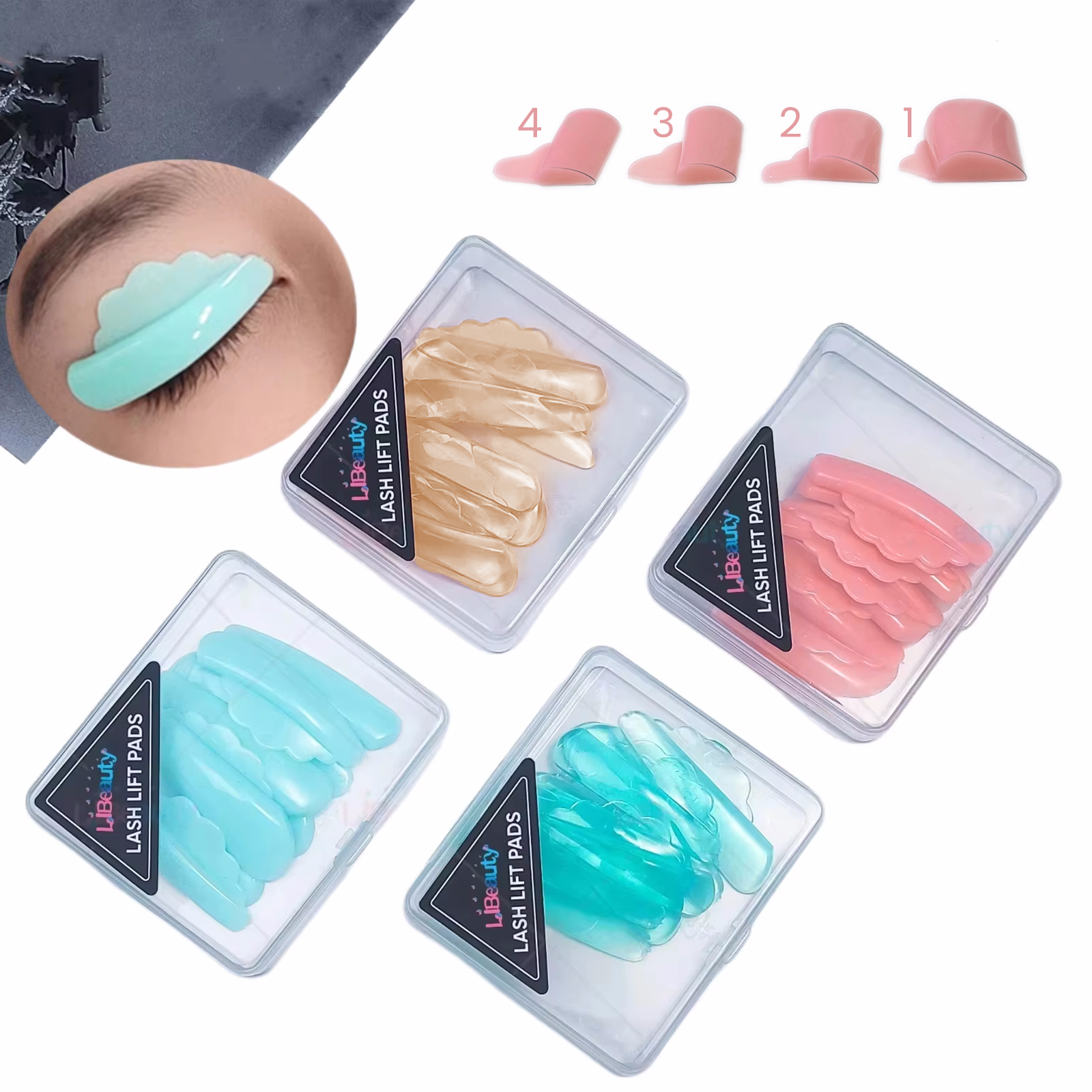 Lash Adhesive Glue - Libeauty V Curl Glue Free Silicone