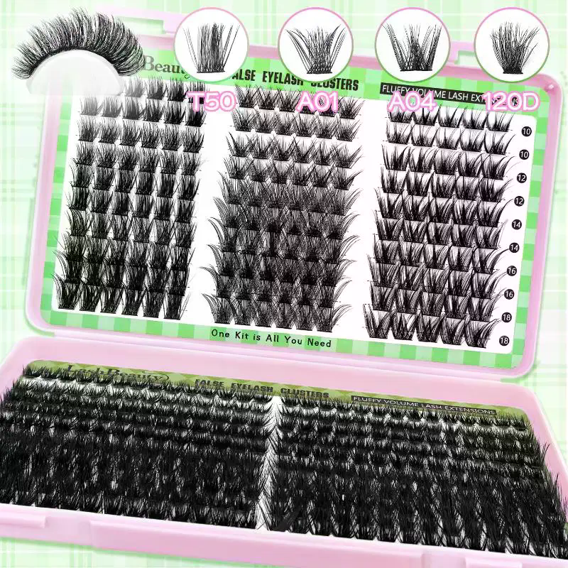 Eyelash Extension Wispy - Natural Look False Eyelashes Wispy Style