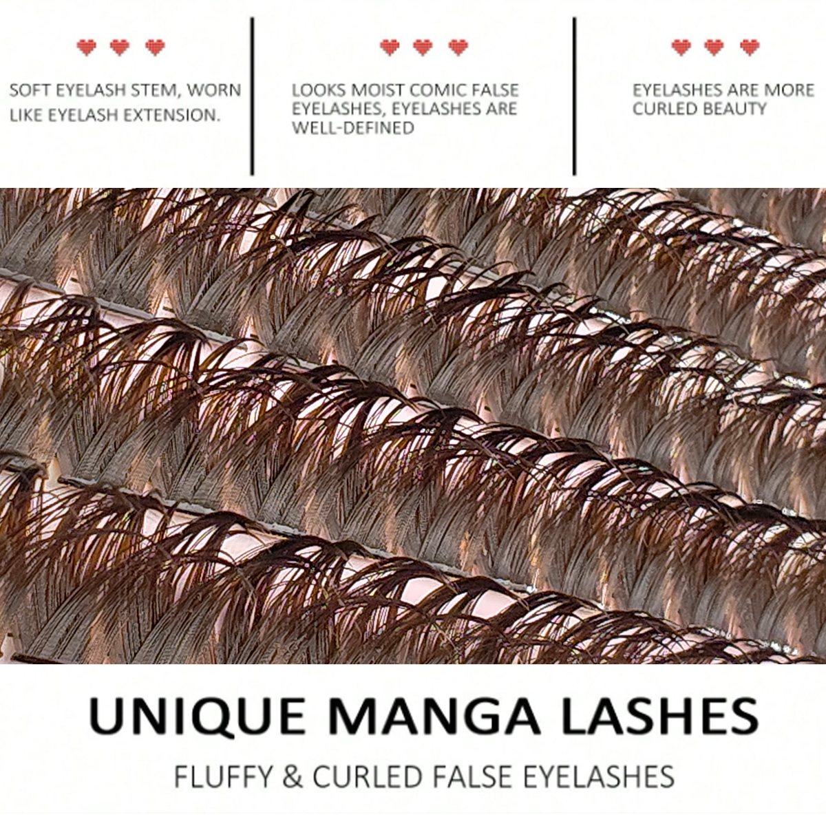 120pcs Natural Brown Wispy Las - đánh giá và giá Eyelash Extension Home Service