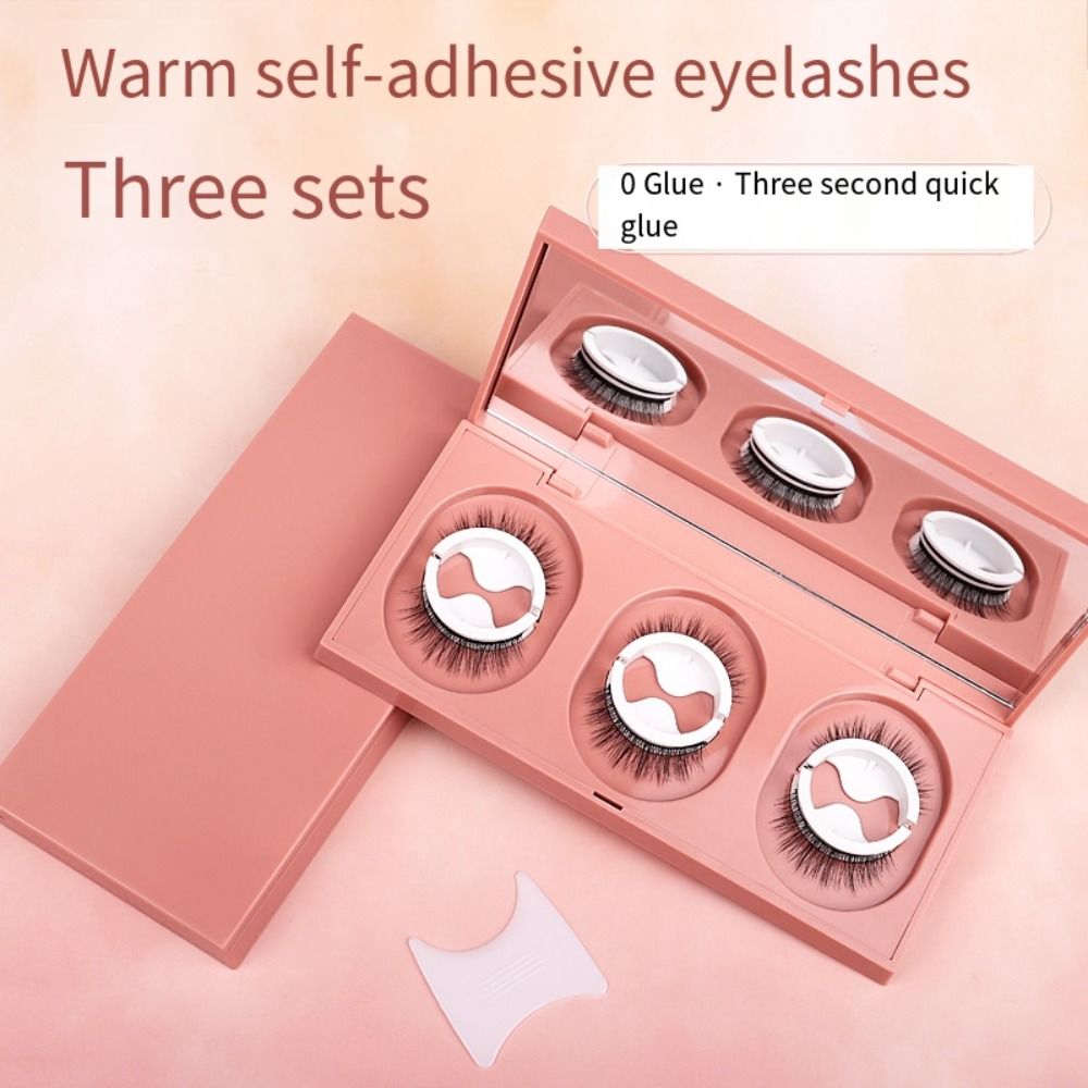 3 Pairs Reusable Fake Eyelashe - đánh giá và giá Eyelash Extension Supernatural