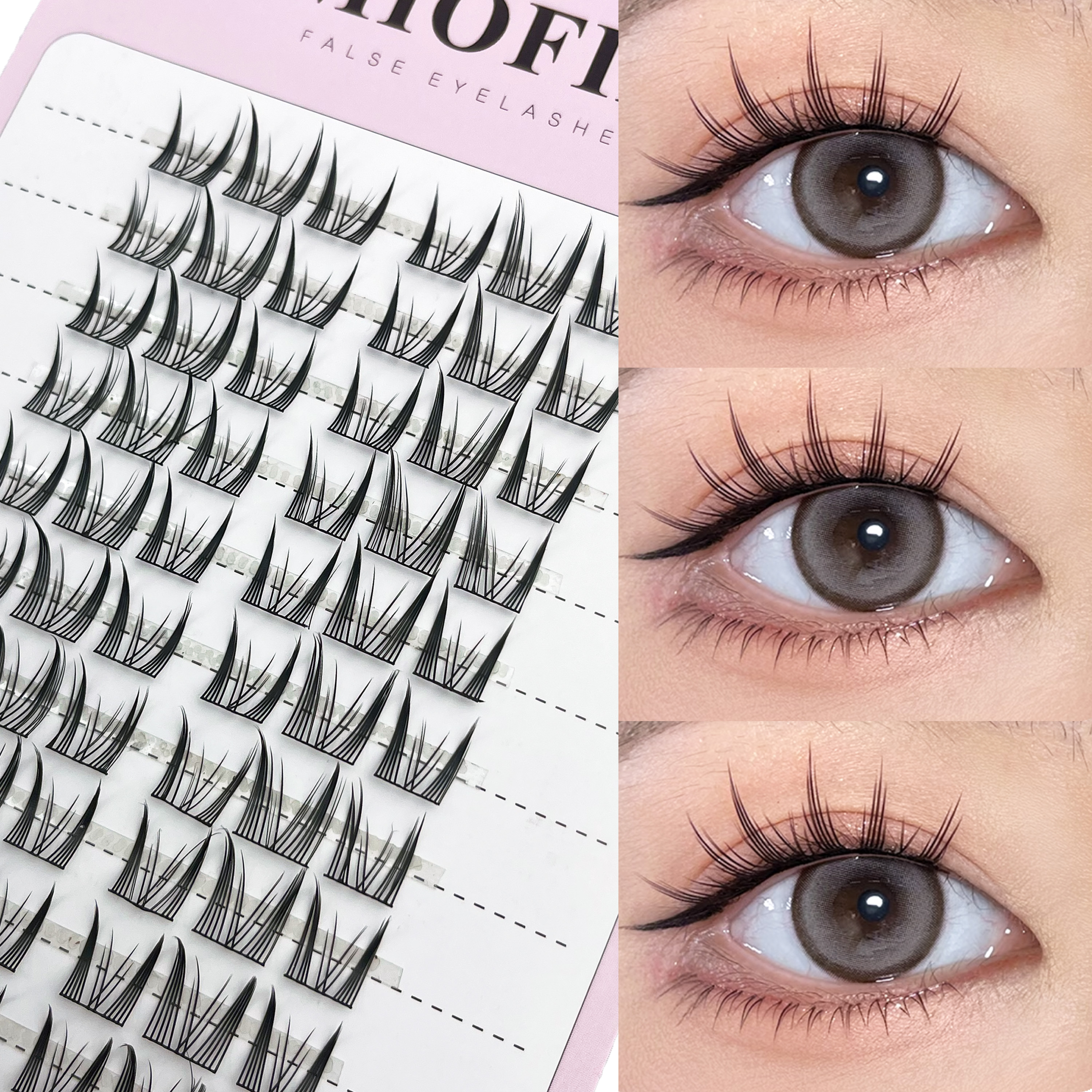 MIOFIA Manga False Eyelashes K - đánh giá và giá Eyelash Extension Anime Style