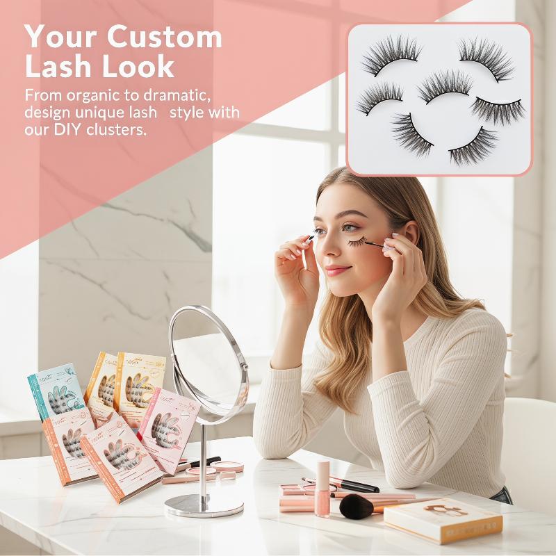 7 Rows Self-Adhesive Eyelashes - đánh giá và giá Lash Adhesive Glue
