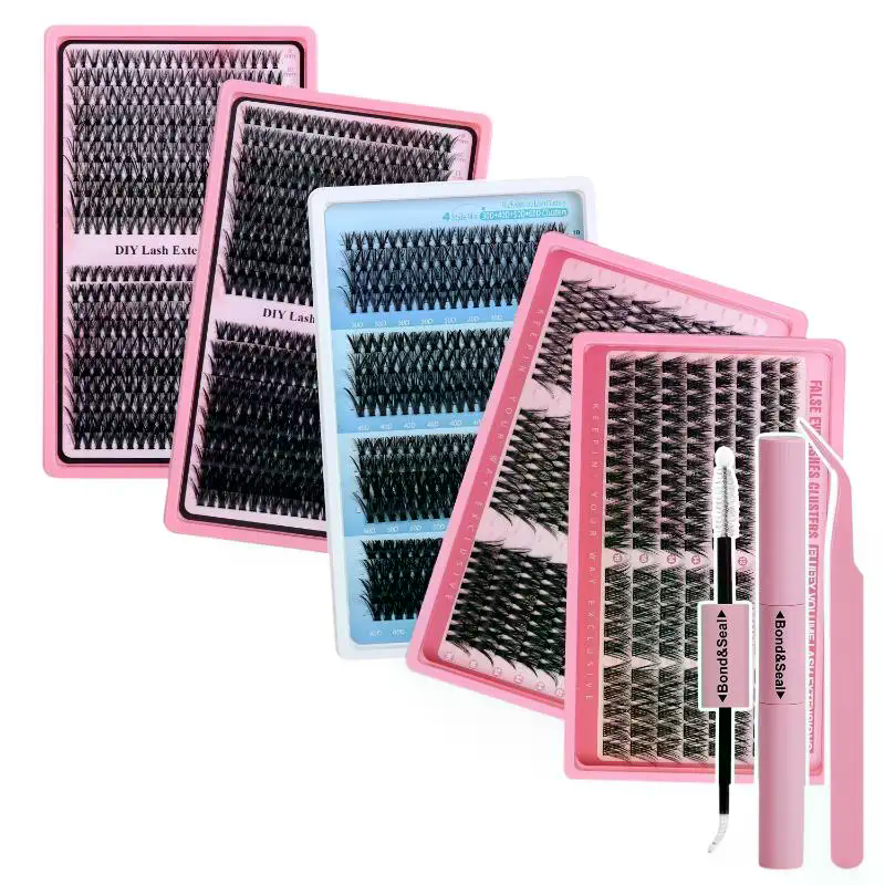 176/300/320/400Pcs Lash Cluste - đánh giá và giá Eyelash Extension Wispy