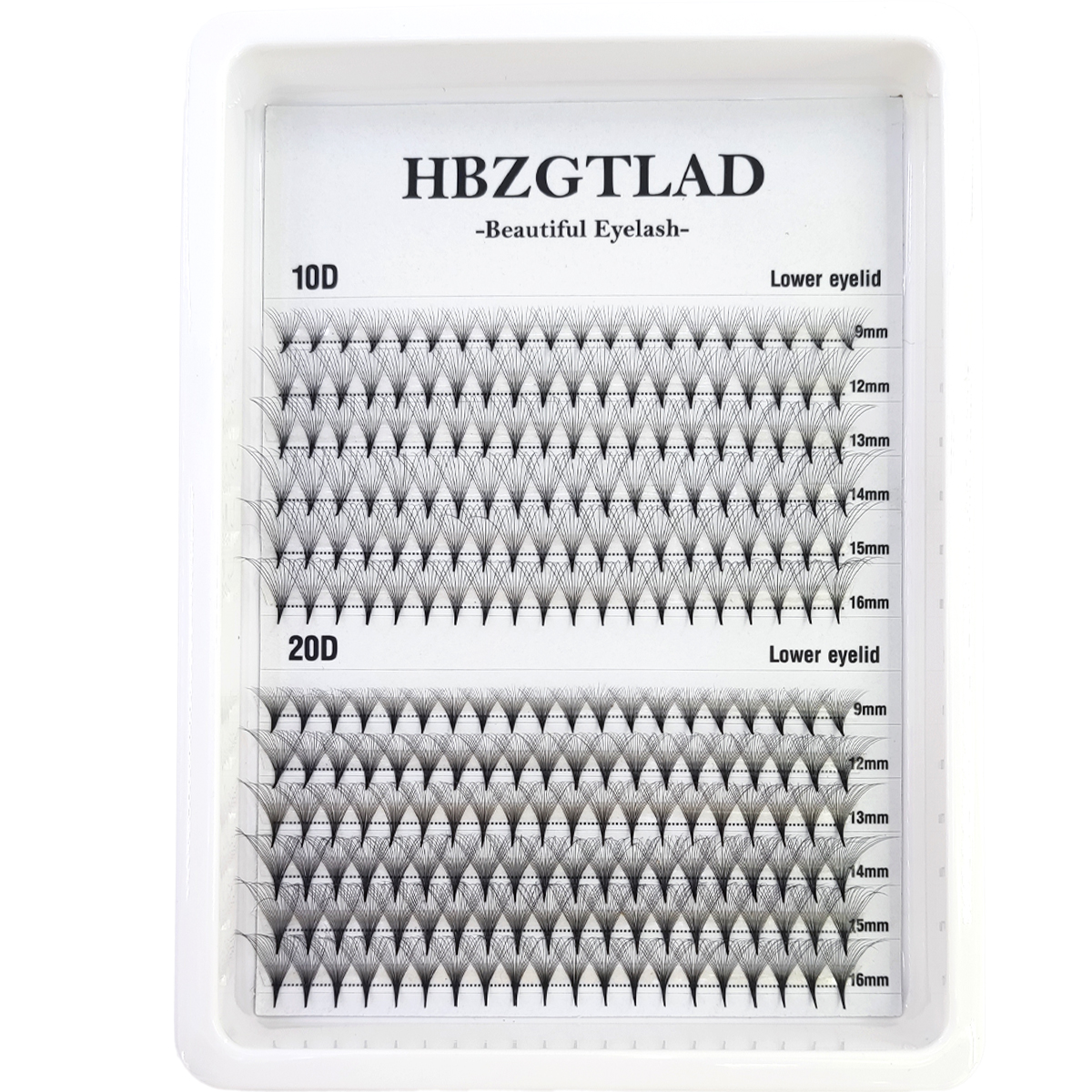 10/20D Front Fans Super Fluffy - đánh giá và giá Eyelash Extension Supernatural