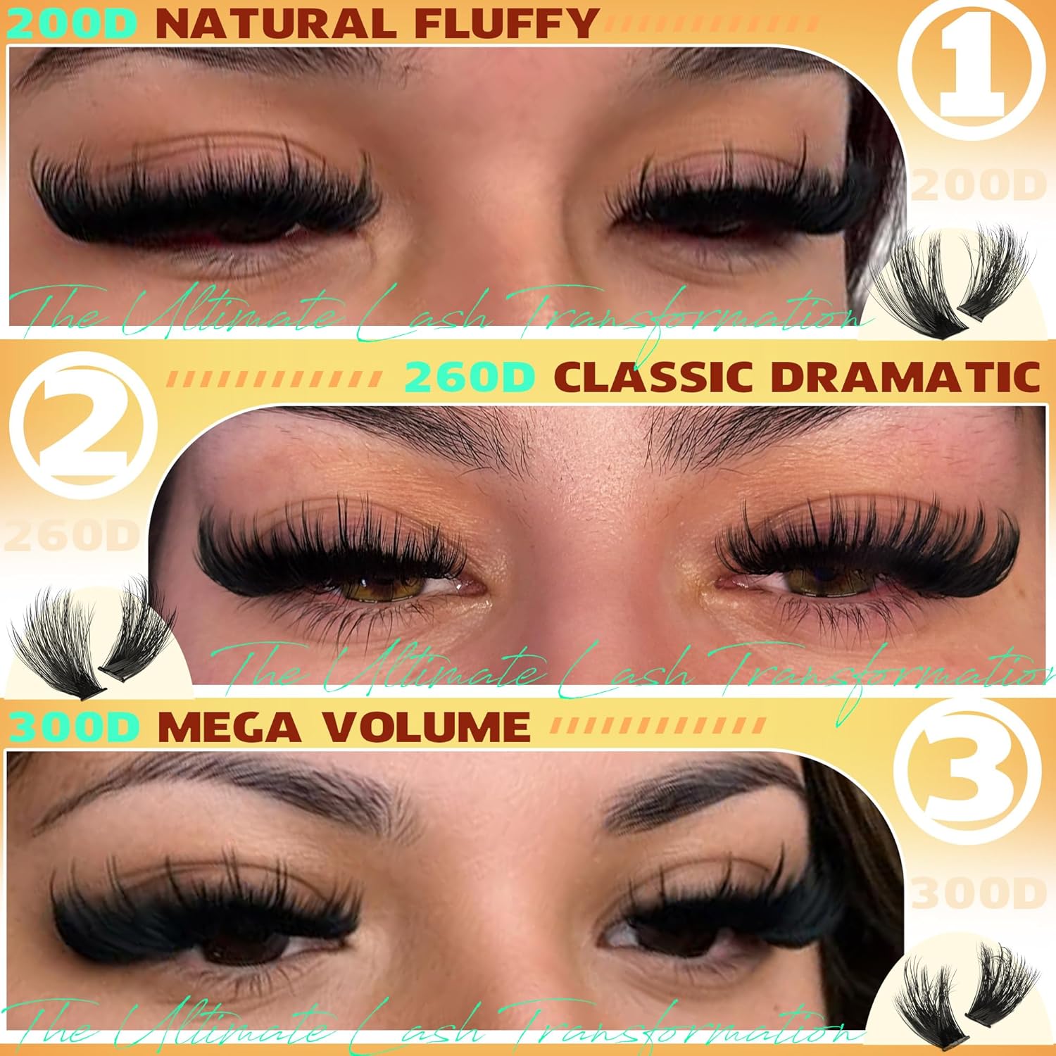 Fluffy Lash Clusters with Spik - đánh giá và giá Eyelash Extension Images Free