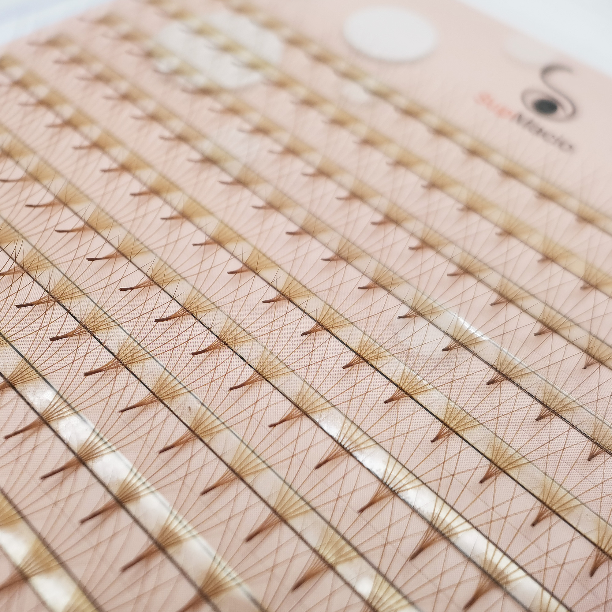 SupMacio Brown Premade fans Ey - đánh giá và giá Eyelash Extension Japan