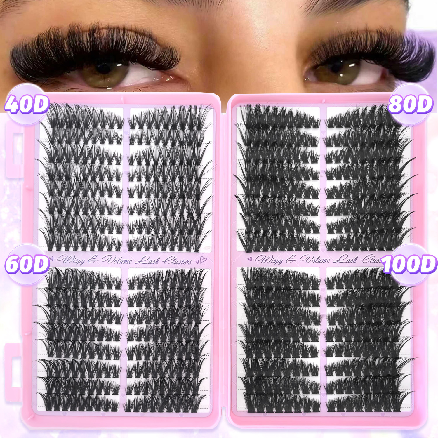 DIY False Eyelashes individual - đánh giá và giá Eyelash Extension Or Extensions