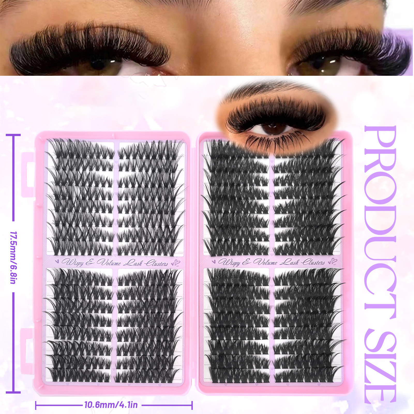 DIY False Eyelashes individual - đánh giá và giá Eyelash Extension Or Extensions