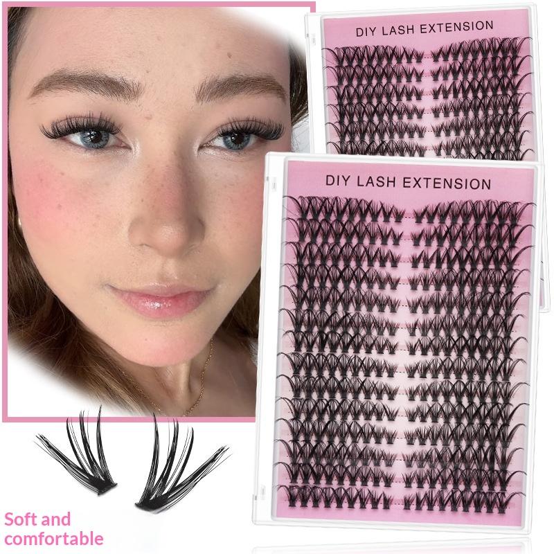 Hoyytu 14 Rows DIY Lashes Exte - đánh giá và giá Eyelash Extension Home Service