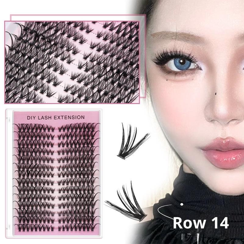 Hoyytu 14 Rows DIY Lashes Exte - đánh giá và giá Eyelash Extension Home Service