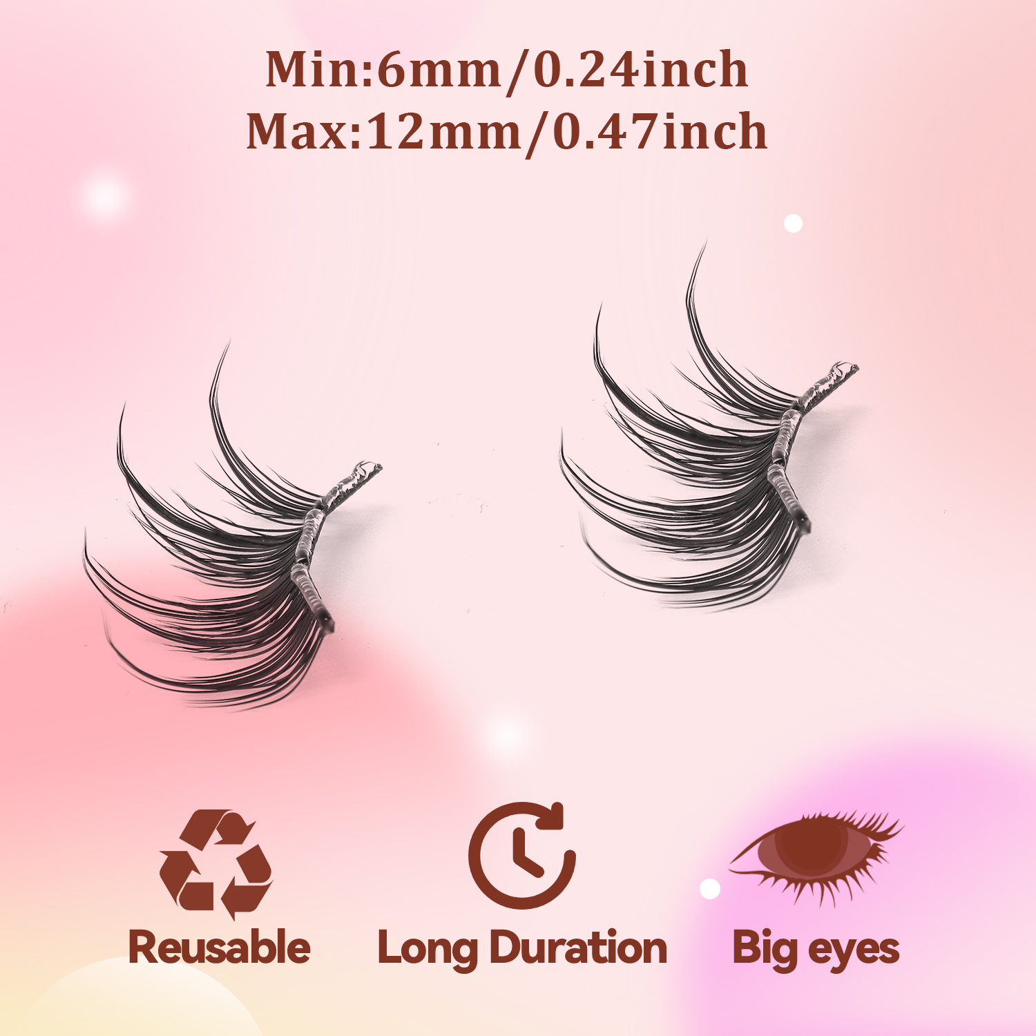 36 Clusters, Self-Adhesive Eye - đánh giá và giá Lash Adhesive Glue
