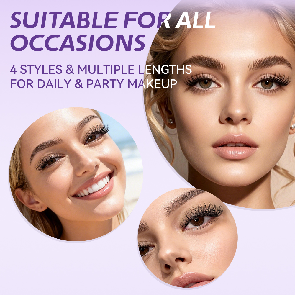 Yelix DIY Clusters Lashes Big  - đánh giá và giá Eyelash Extension Wispy