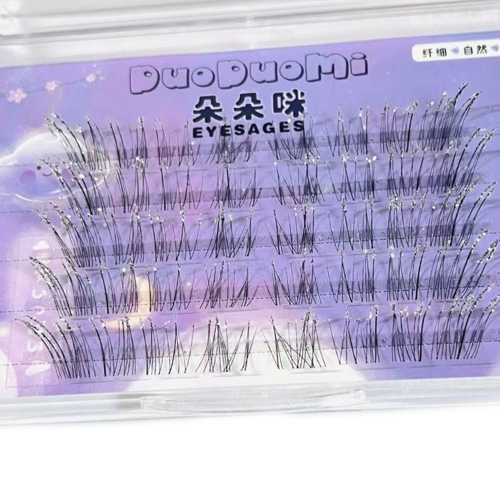 Shining Rhinestone Individual  - đánh giá và giá Eyelash Extension Wispy