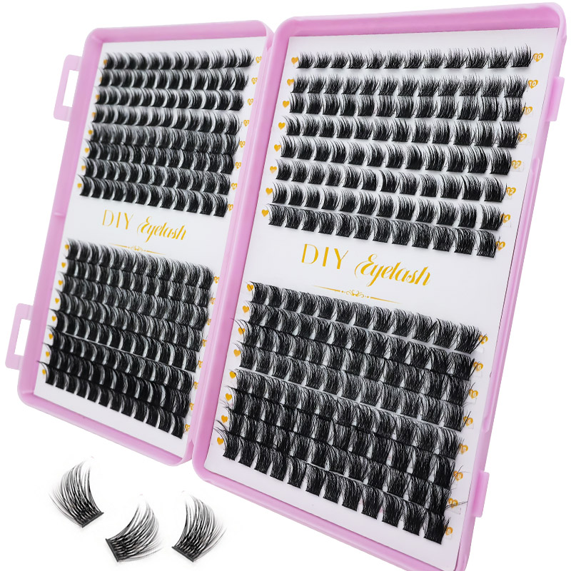 384PCS Eyelash Extension Book  - đánh giá và giá Eyelash Extension Home Service