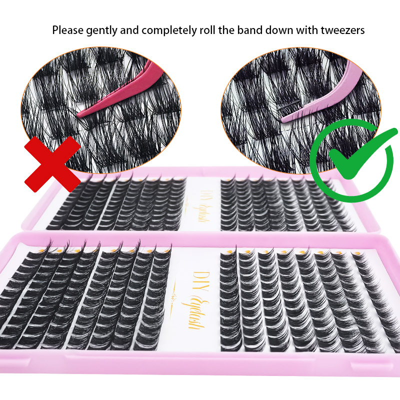 384PCS Eyelash Extension Book  - đánh giá và giá Eyelash Extension Home Service
