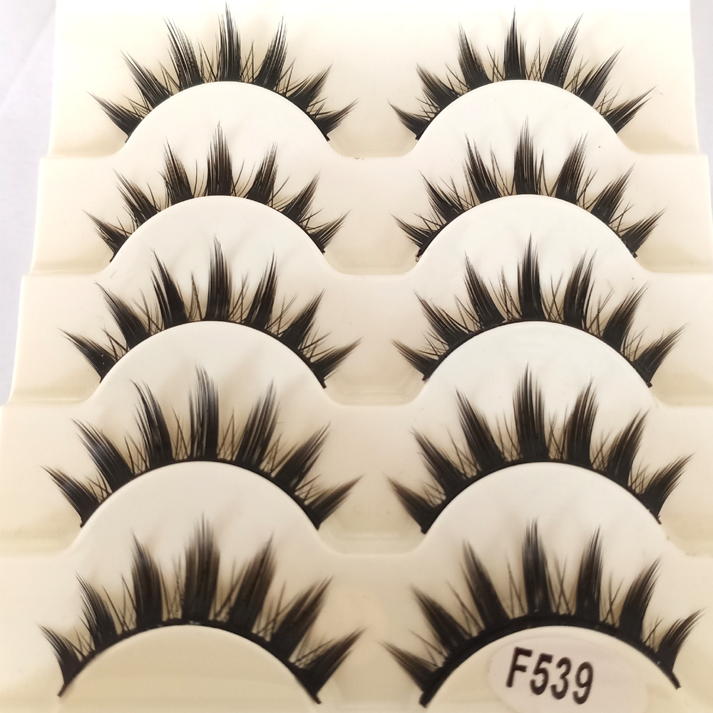 Natural Long Cosplay Makeup Cr - đánh giá và giá Eyelash Extension Cat Eye