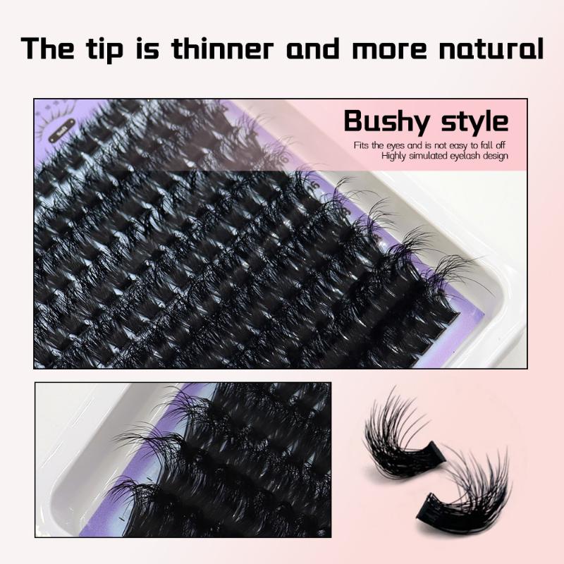 14 Rows Lash Clusters Spikes E - đánh giá và giá Eyelash Extension Options