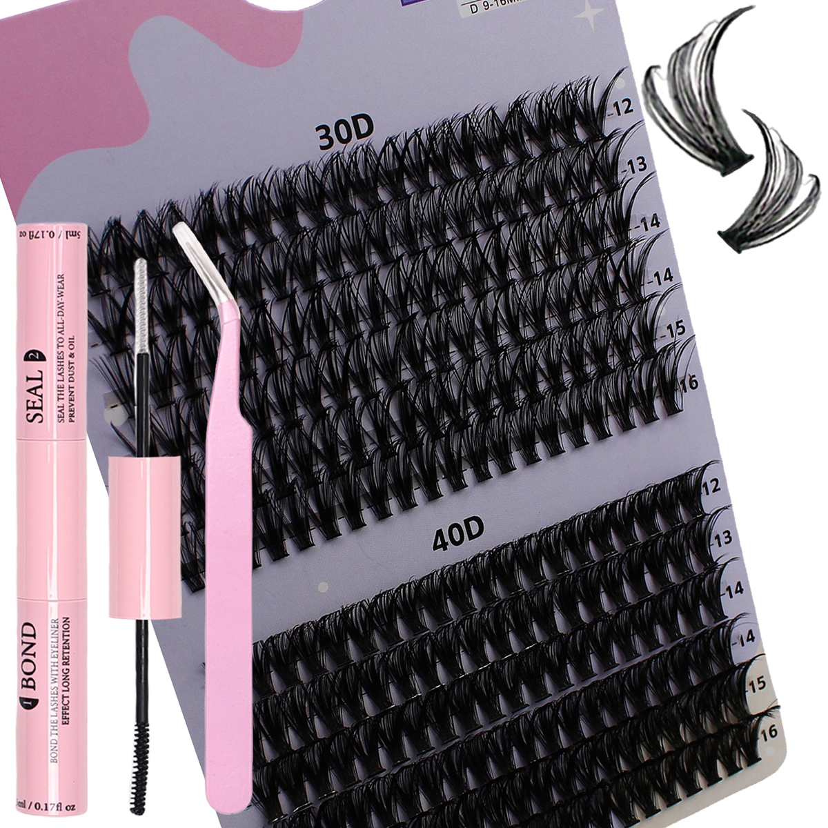240pcs Eyelash Extension Kit w - đánh giá và giá Eyelash Extension Home Service