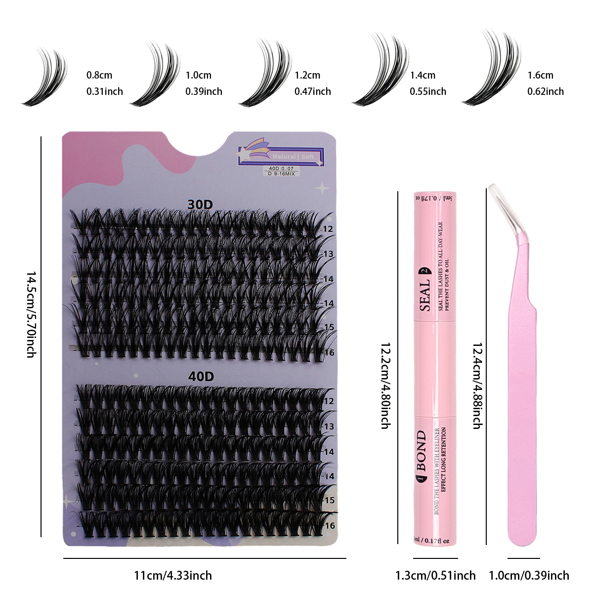 240pcs Eyelash Extension Kit w - đánh giá và giá Eyelash Extension Home Service