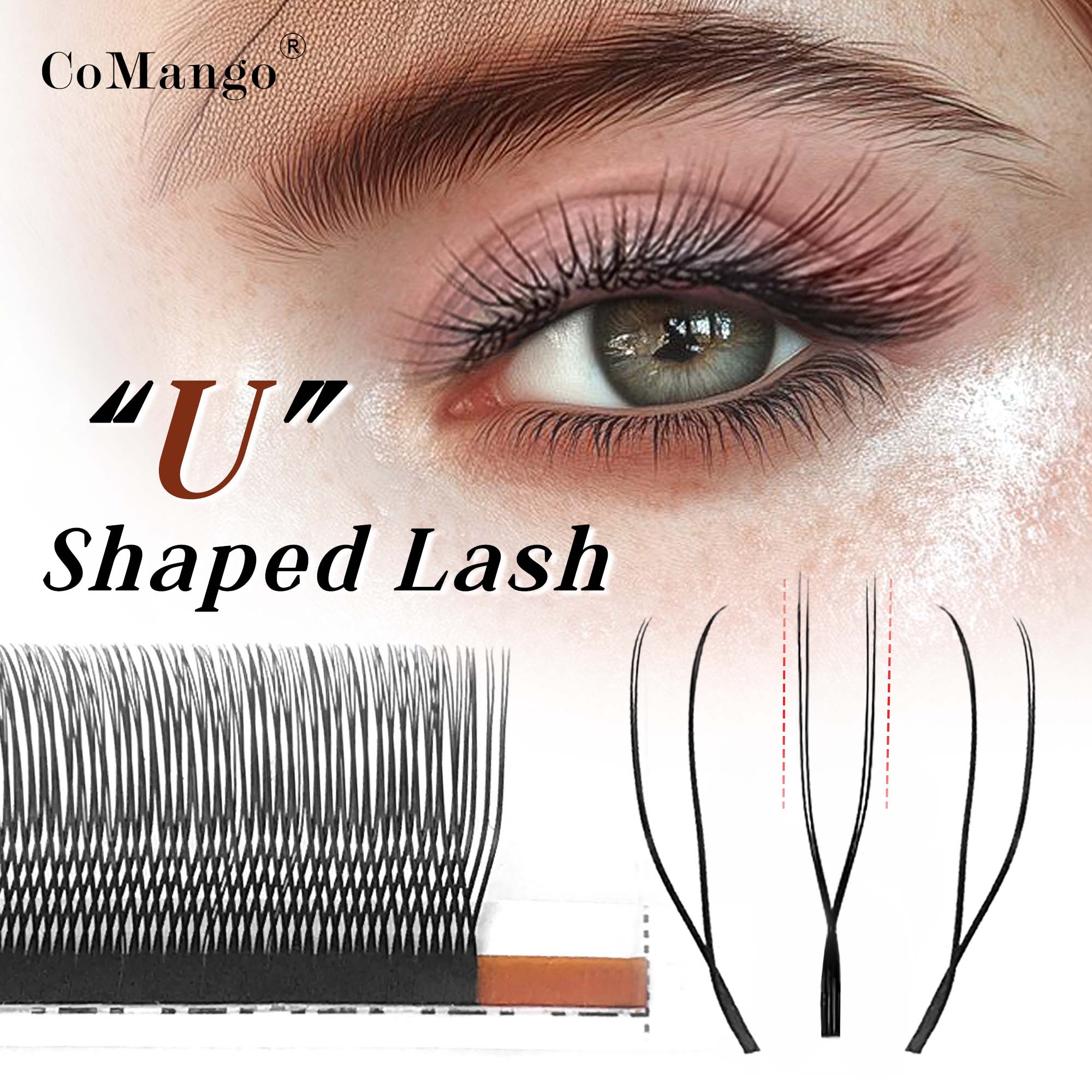 Natural False Eyelashes U Lash - đánh giá và giá Eyelash Extension Supernatural