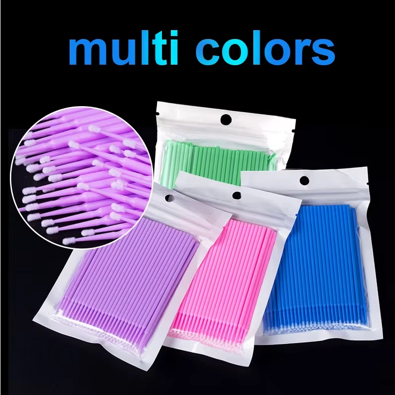 100Pcs Eyelash Cleaning Brush  - đánh giá và giá Eyelash Extension Options