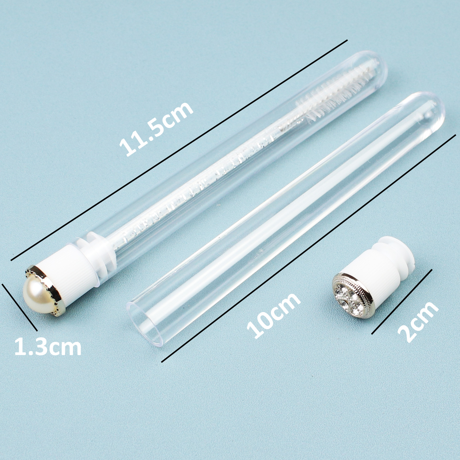 Mascara Wands Tube 20pcs Reusa - đánh giá và giá Eyelash Extension Options
