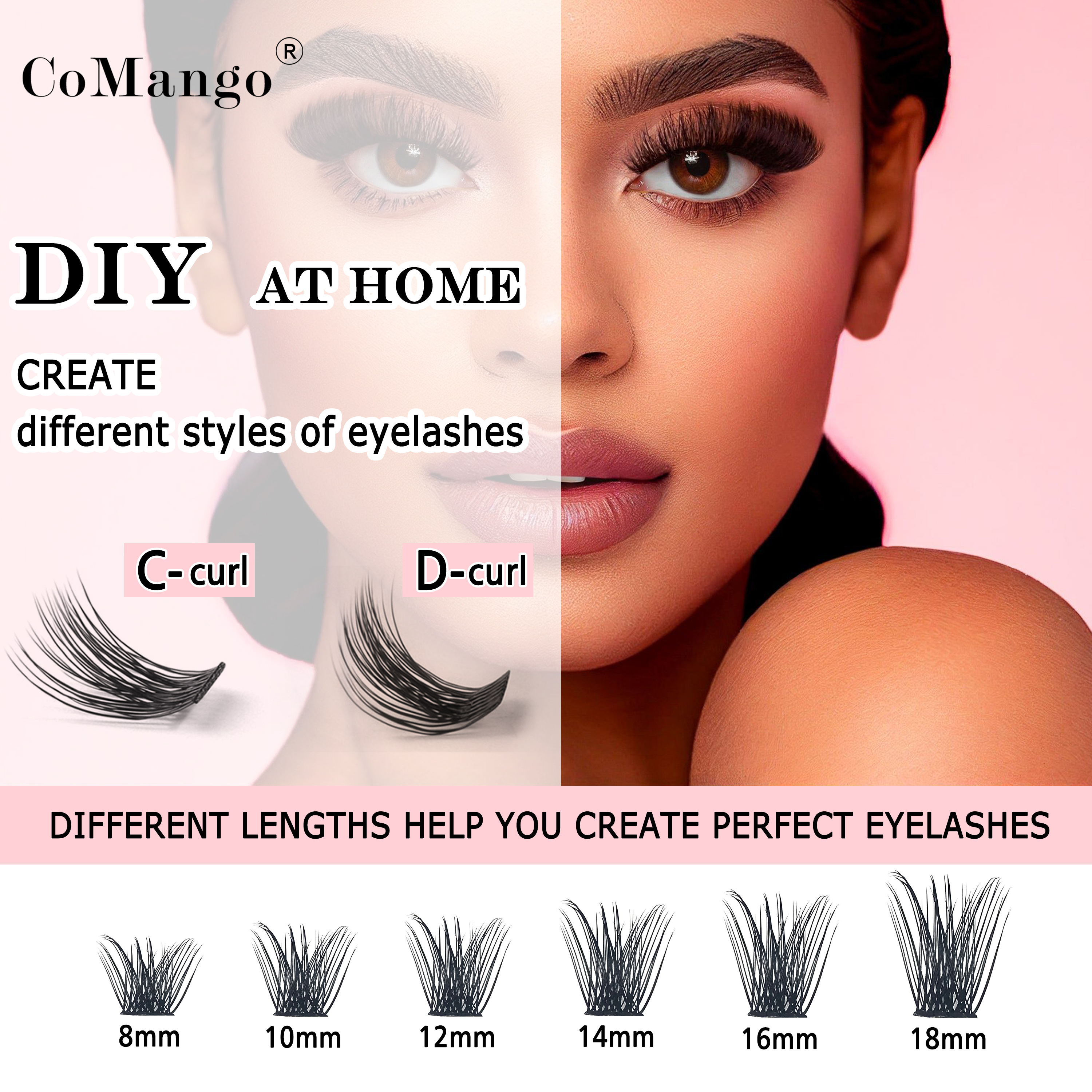 Lash Clusters DIY Eyelash Exte - đánh giá và giá Eyelash Extension Home Service