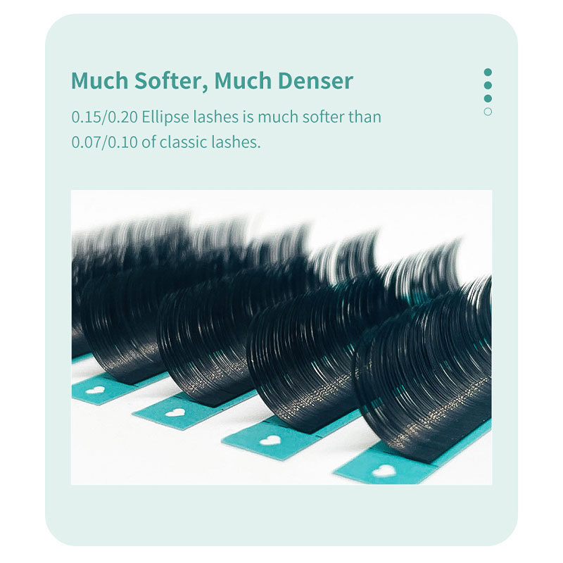 DIYDAY Ellipse Flat Eyelash Ex - đánh giá và giá Eyelash Extension Supernatural