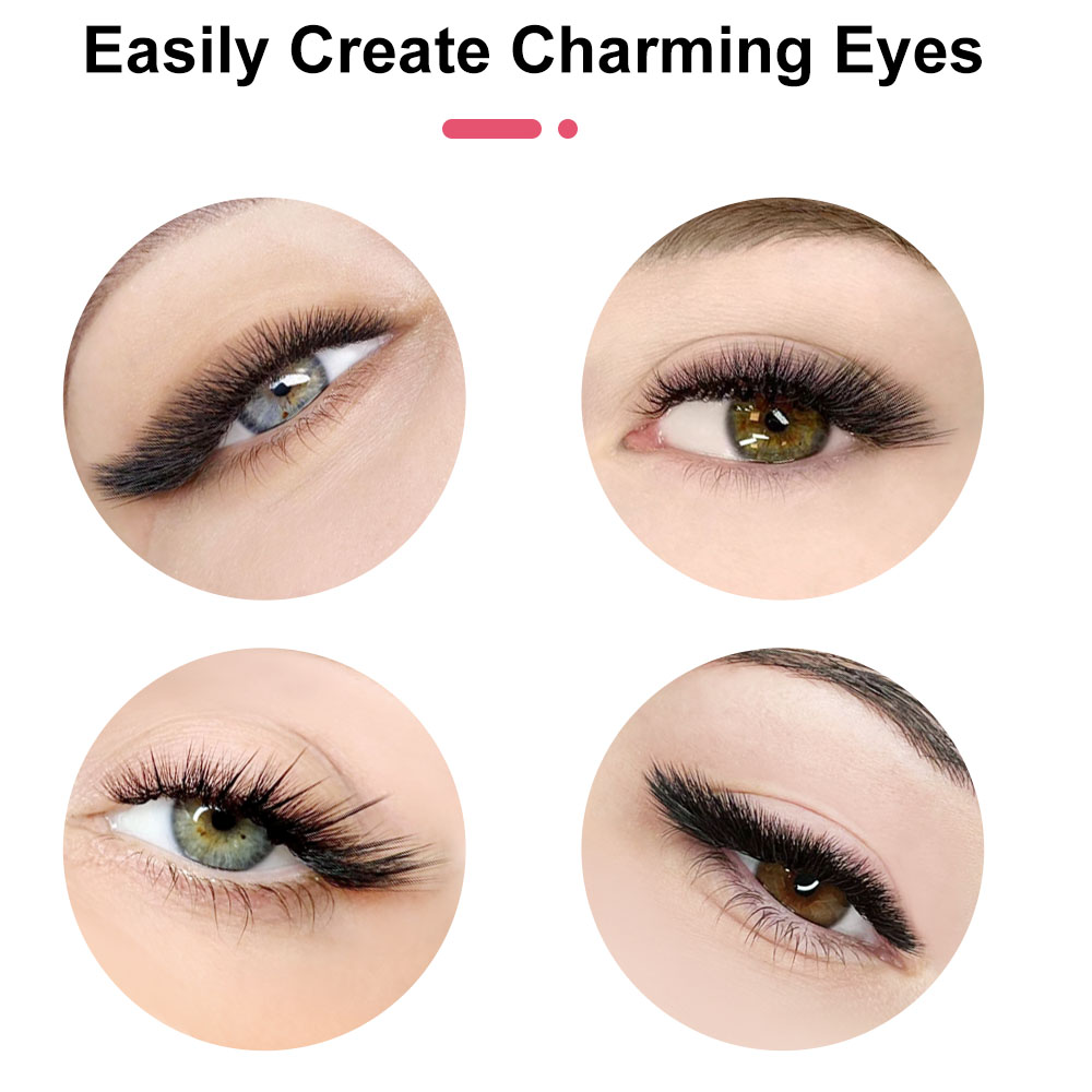 60pcs 30D C/D/L Curl Cluster E - đánh giá và giá Eyelash Extension Japan