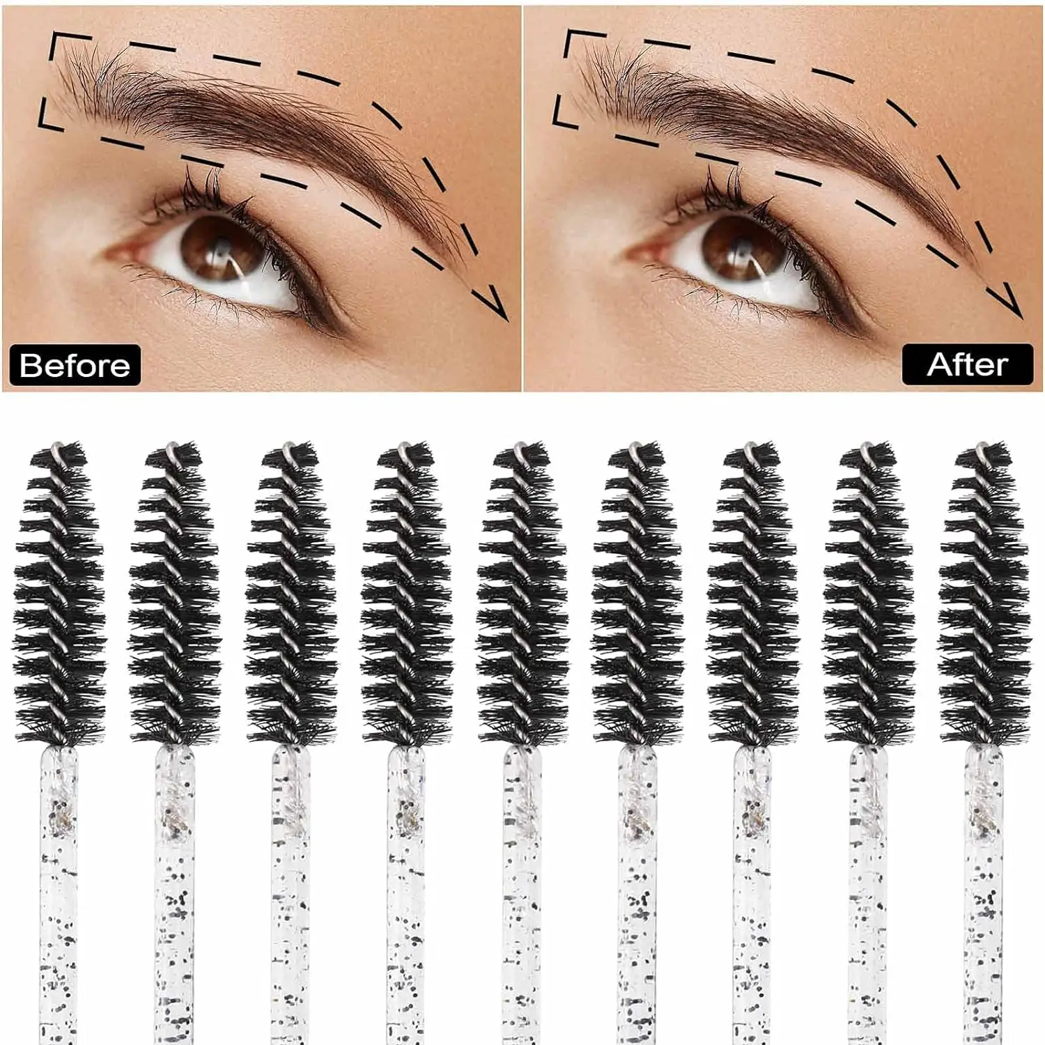 100/1000 /2000pcs Disposable M - đánh giá và giá Eyelash Extension Options