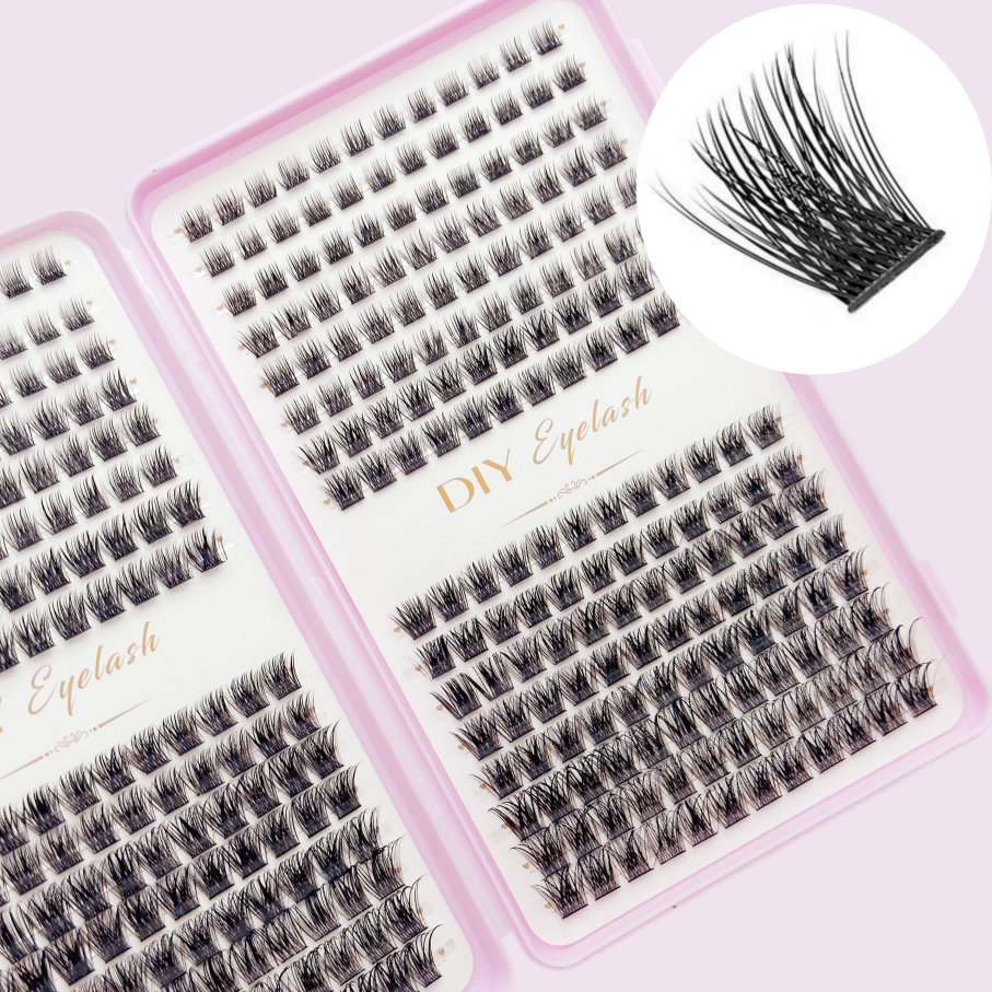 384pcs DIY False Lashes Indivi - đánh giá và giá Eyelash Extension Home Service