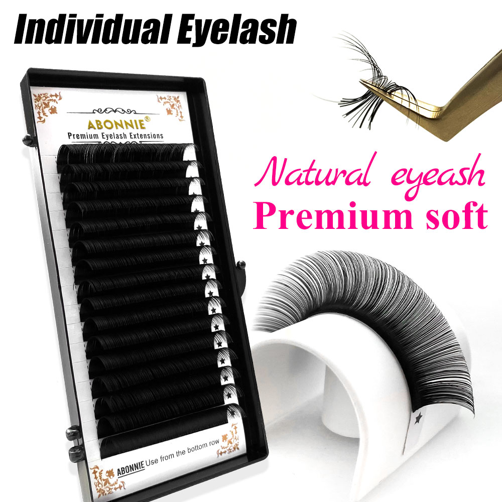 Abonnie 16Rows Classic Silk La - đánh giá và giá Eyelash Extension Japan