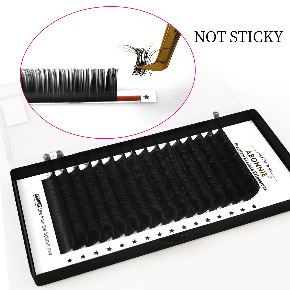 Abonnie 16Rows Classic Silk La - đánh giá và giá Eyelash Extension Japan