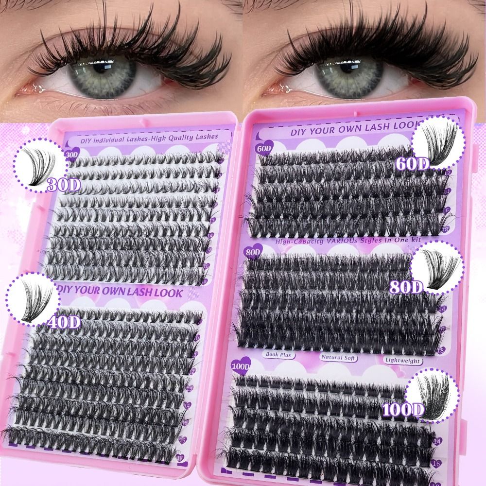 9-18mm Length False Eyelashes  - đánh giá và giá Eyelash Extension Wispy
