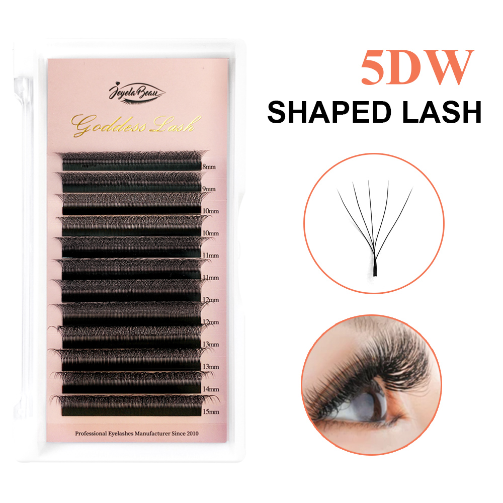 Goddess 5D W Shape Lashes Big  - đánh giá và giá Eyelash Extension Supernatural