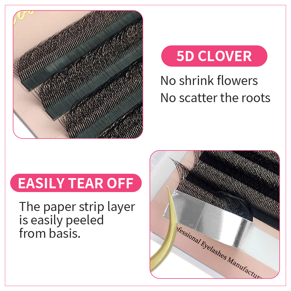 Goddess 5D W Shape Lashes Big  - đánh giá và giá Eyelash Extension Supernatural