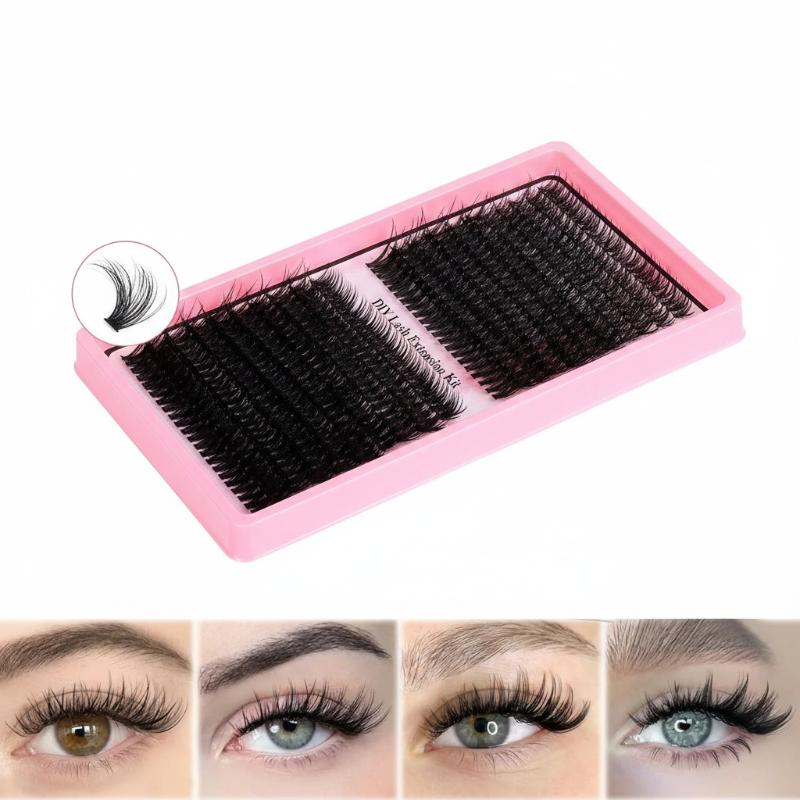 DIY Eyelash Extension Kit 176  - đánh giá và giá Eyelash Extension Wispy