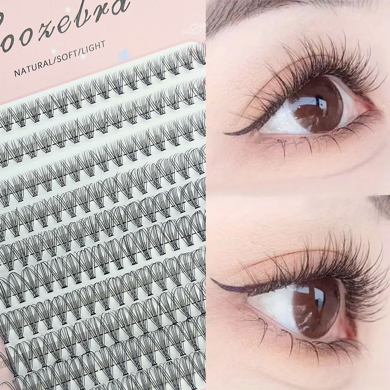 200pcs Individual DIY Eyelash  - đánh giá và giá Eyelash Extension Cat Eye