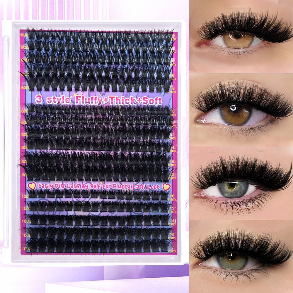 Natural Look False Eyelashes B - đánh giá và giá Eyelash Extension Wispy