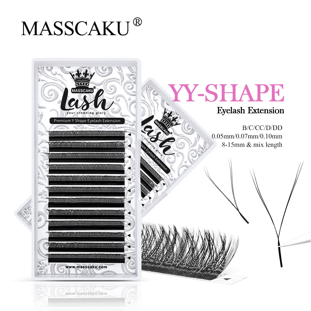 MASSCAKU Hand Woven YY Design  - đánh giá và giá Eyelash Extension Supernatural