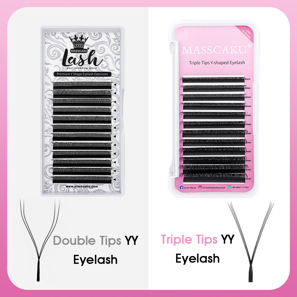 MASSCAKU Hand Woven YY Design  - đánh giá và giá Eyelash Extension Supernatural