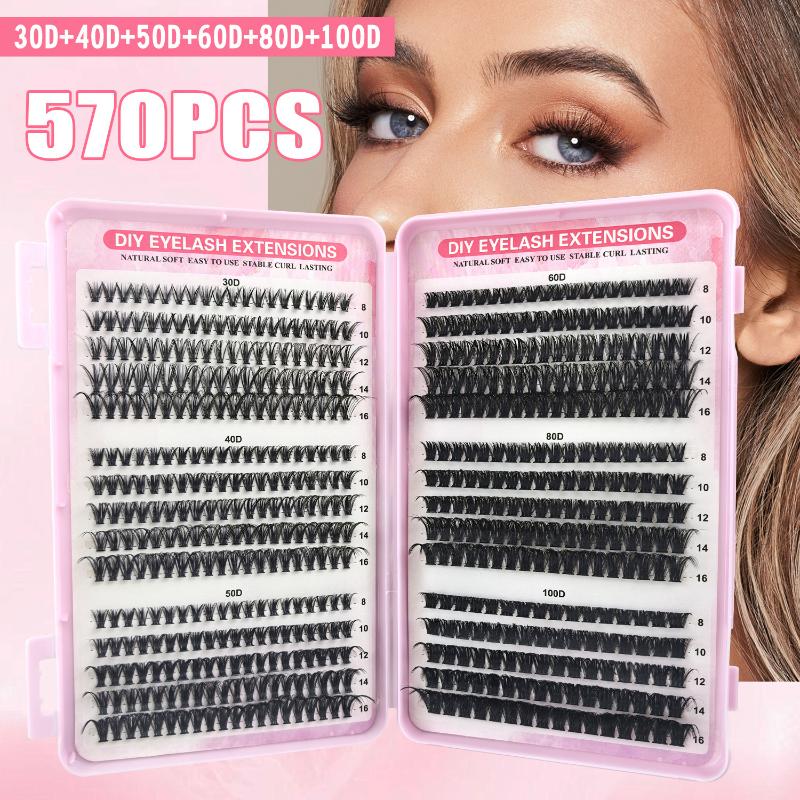 570pcs 30D/40D/50D/60D Individ - đánh giá và giá Eyelash Extension Home Service