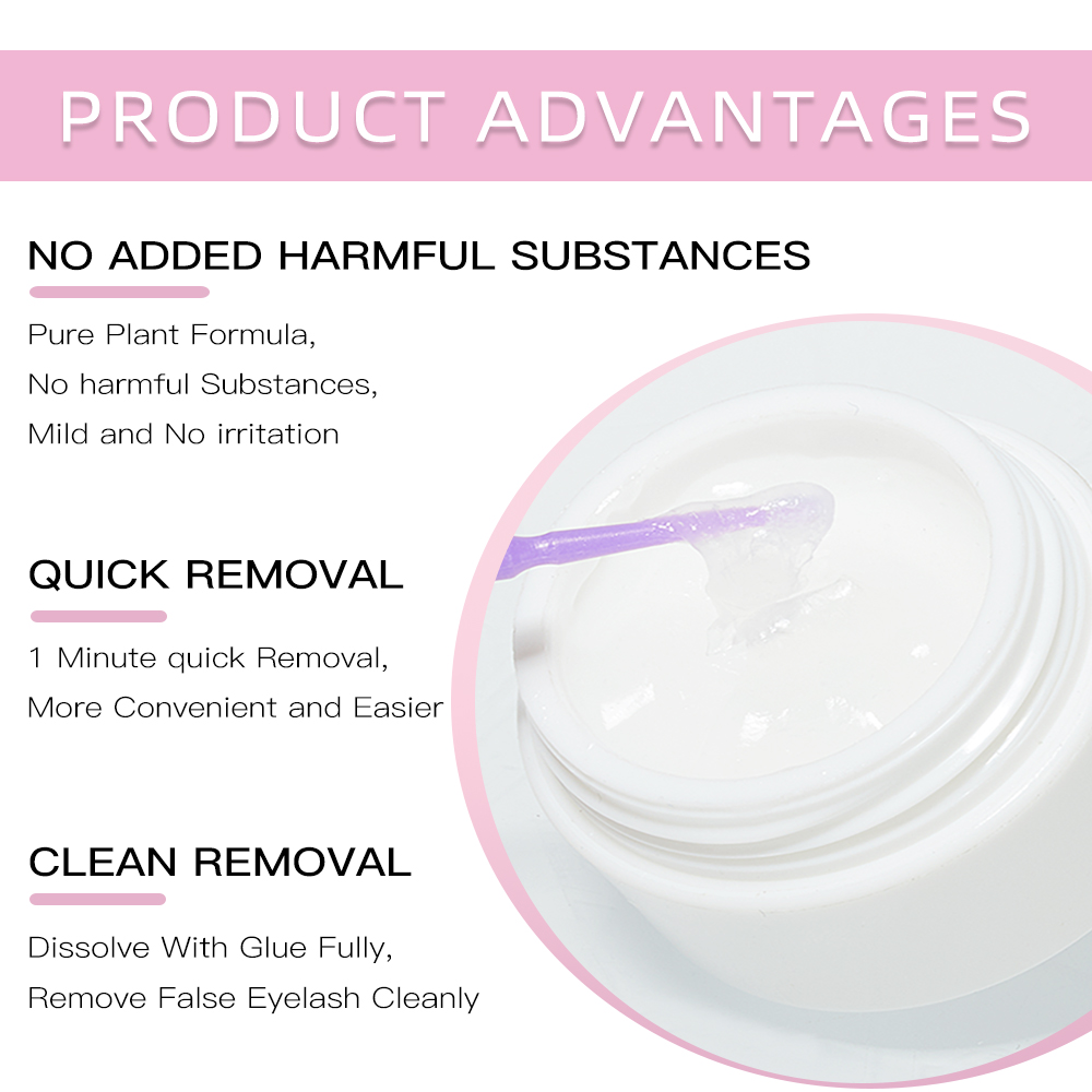 Yelix Lash Glue Remover Profes - đánh giá và giá Lash Removal Cream