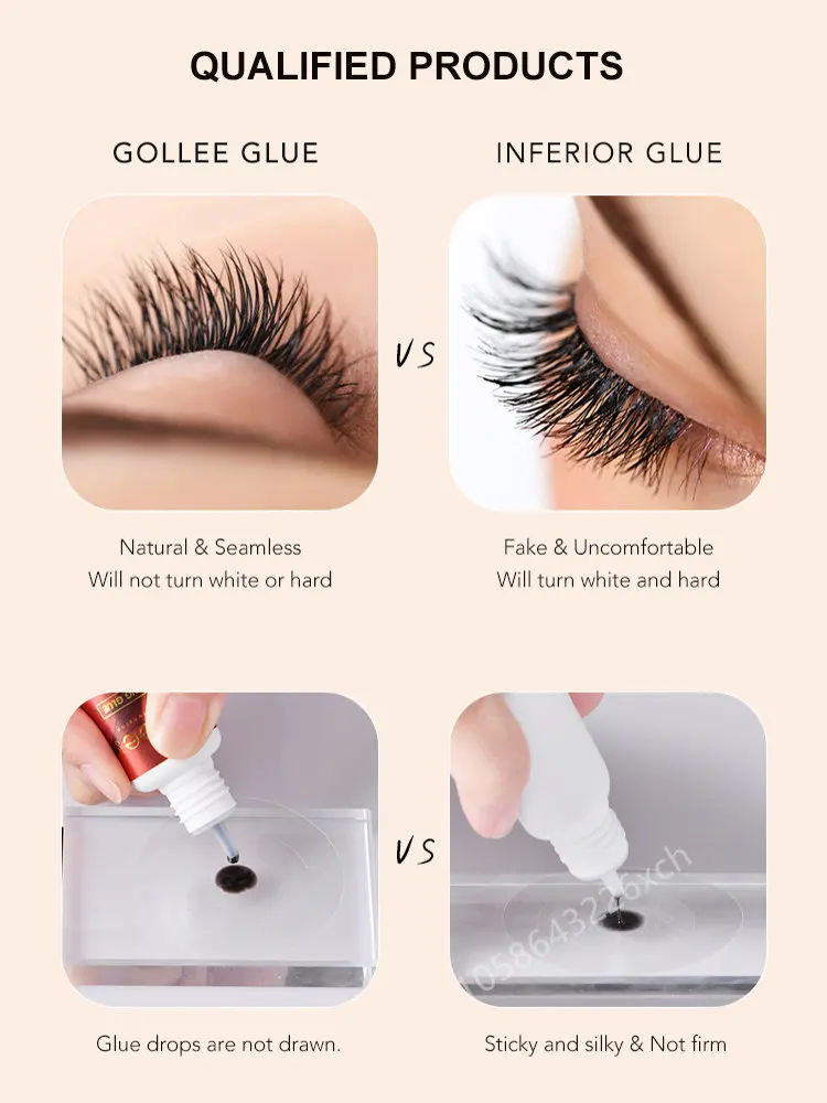 Gollee Transparent Eyelash Ext - đánh giá và giá Eyelash Extension Or Extensions